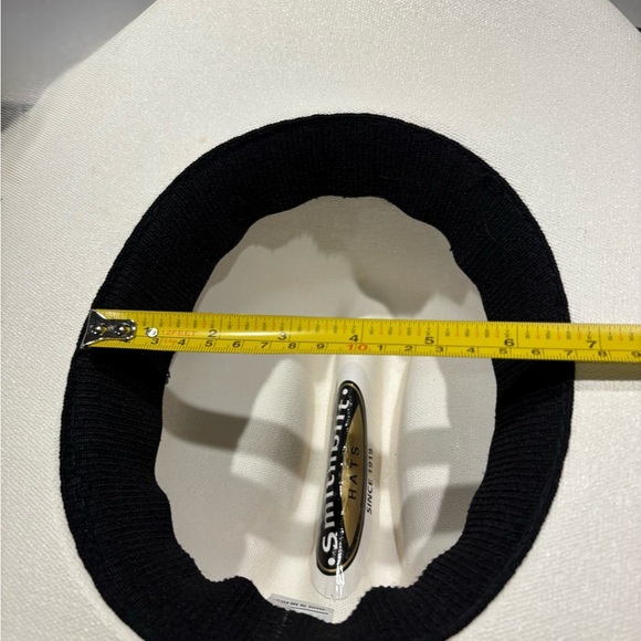 Smithbilt Hats Unisex White Cowboy Hat Size L/XL Cattleman Style - Picture 9 of 15